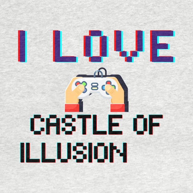 I LOVE Castle of Illusion by euror-design